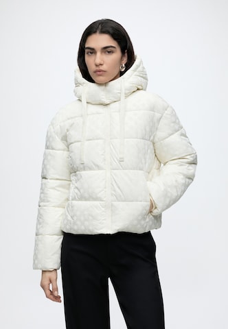 GUESS Jacke 'NEW DAISY' in Beige: Vorderseite