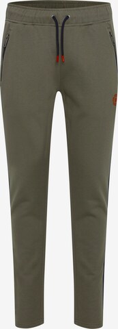 Tapered Pantaloni di FQ1924 in verde: frontale