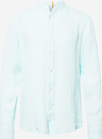 BOSS Orange Button Up Shirt 'Race' in Blue: front