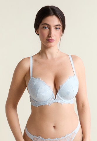 Push-up Reggiseno 'Prelude' di ETAM in blu: frontale
