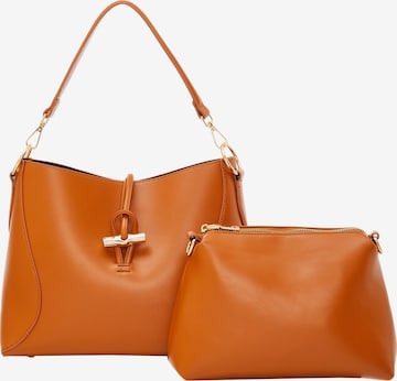 Usha Schultertasche in Orange