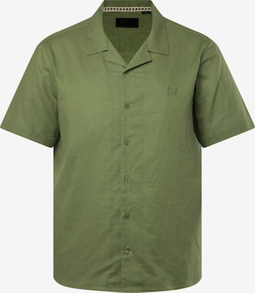 JP1880 Button Up Shirt in Green: front