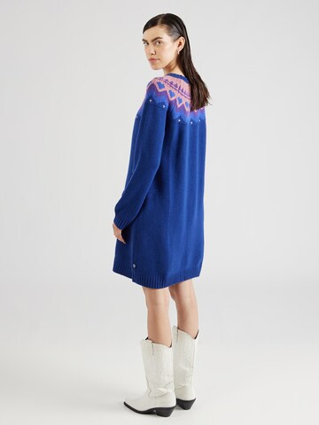 Danefae Knitted dress in Blue