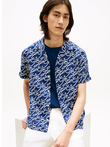 TOMMY HILFIGER Regular fit Overhemd in Blauw
