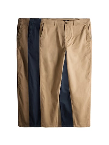Coupe slim Pantalon chino The Set en beige : devant