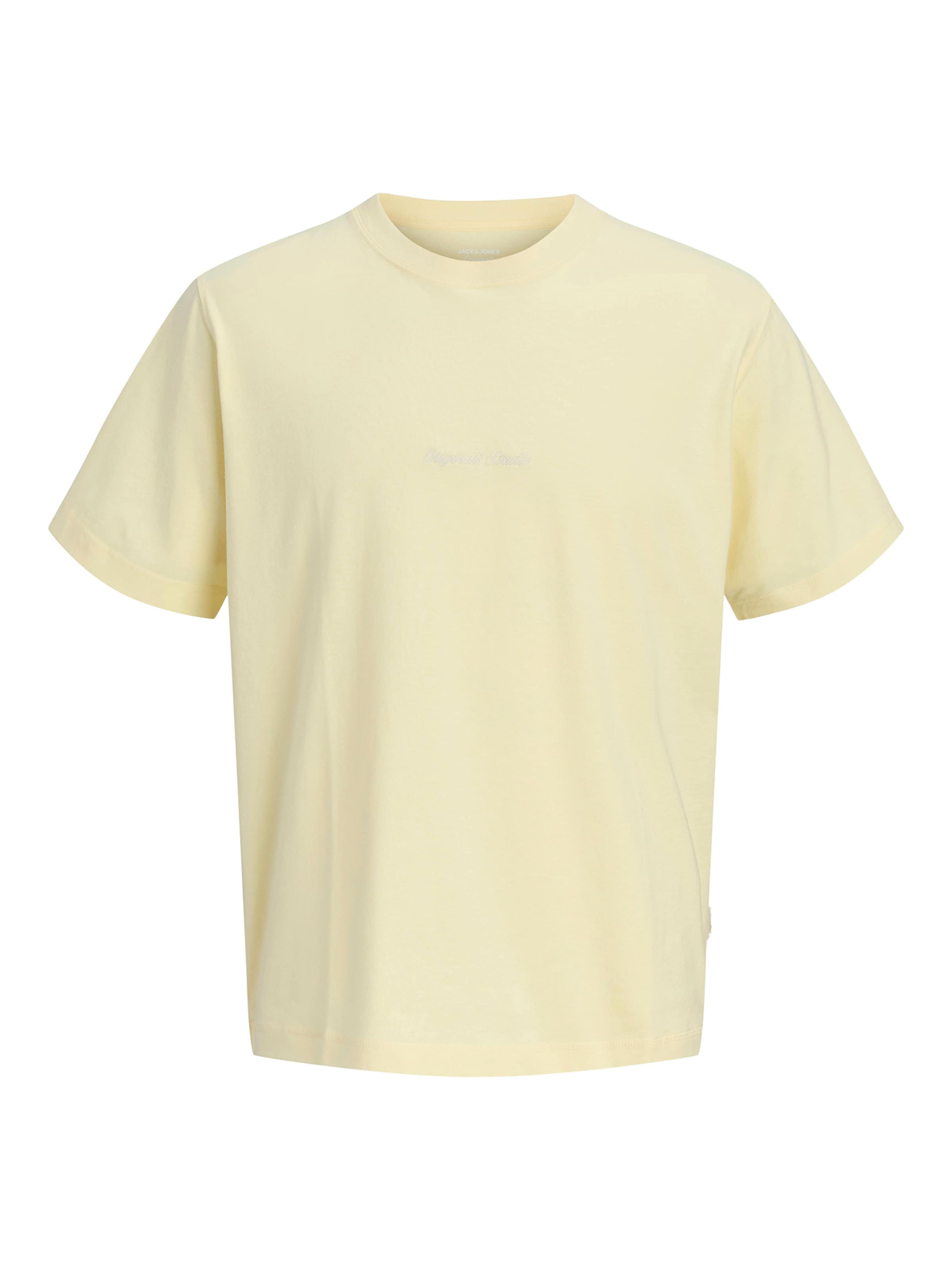 Jack & Jones Junior - Camiseta 'JORNORREBRO' en amarillo: frente