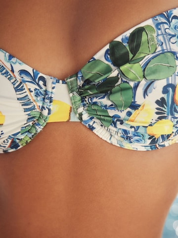 Next T-shirt Bikinitop in Blauw