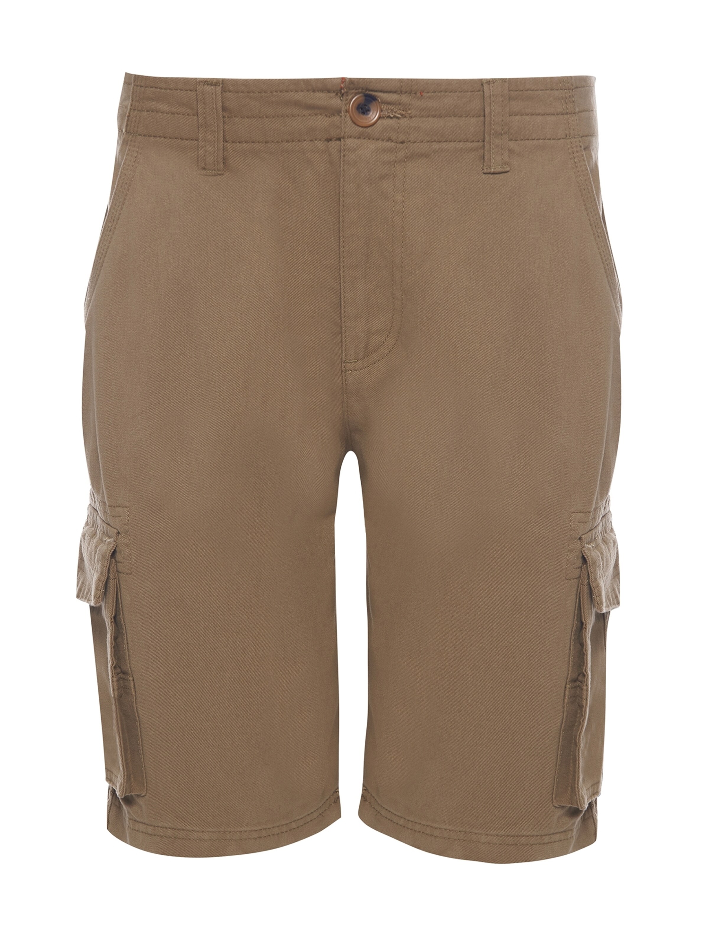 Threadbare Cargobroek 'Bute' in Beige: voorkant