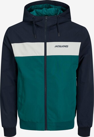 Veste mi-saison 'Rush' JACK & JONES en bleu : devant