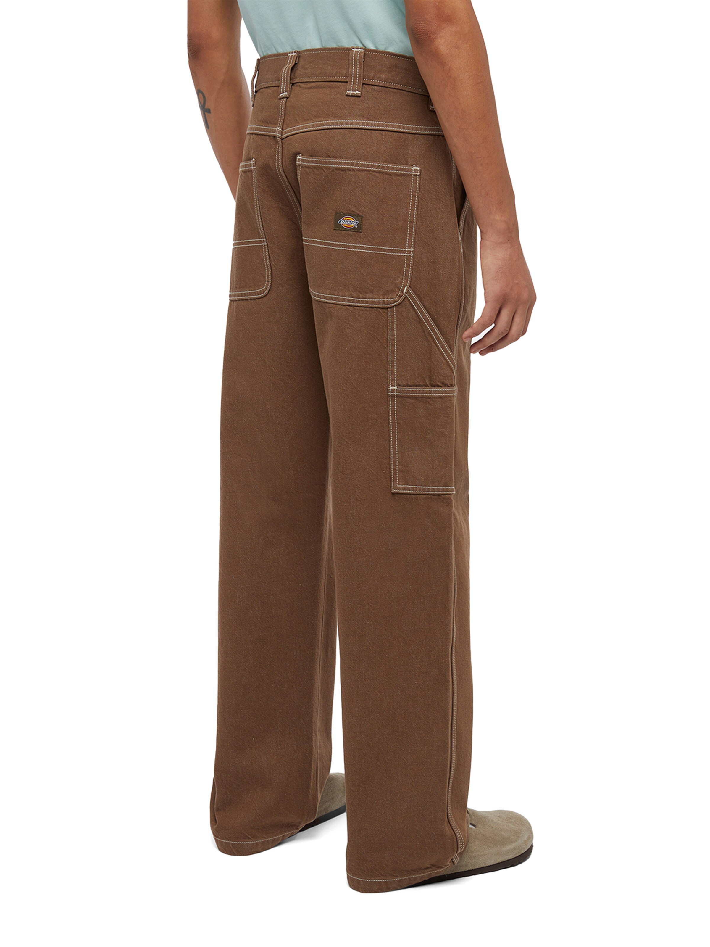DICKIES Loosefit Cargohose 'STEVENSVILLE CARPENTER' in Braun