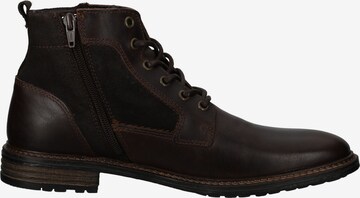 BULLBOXER Lace-Up Boots in Brown