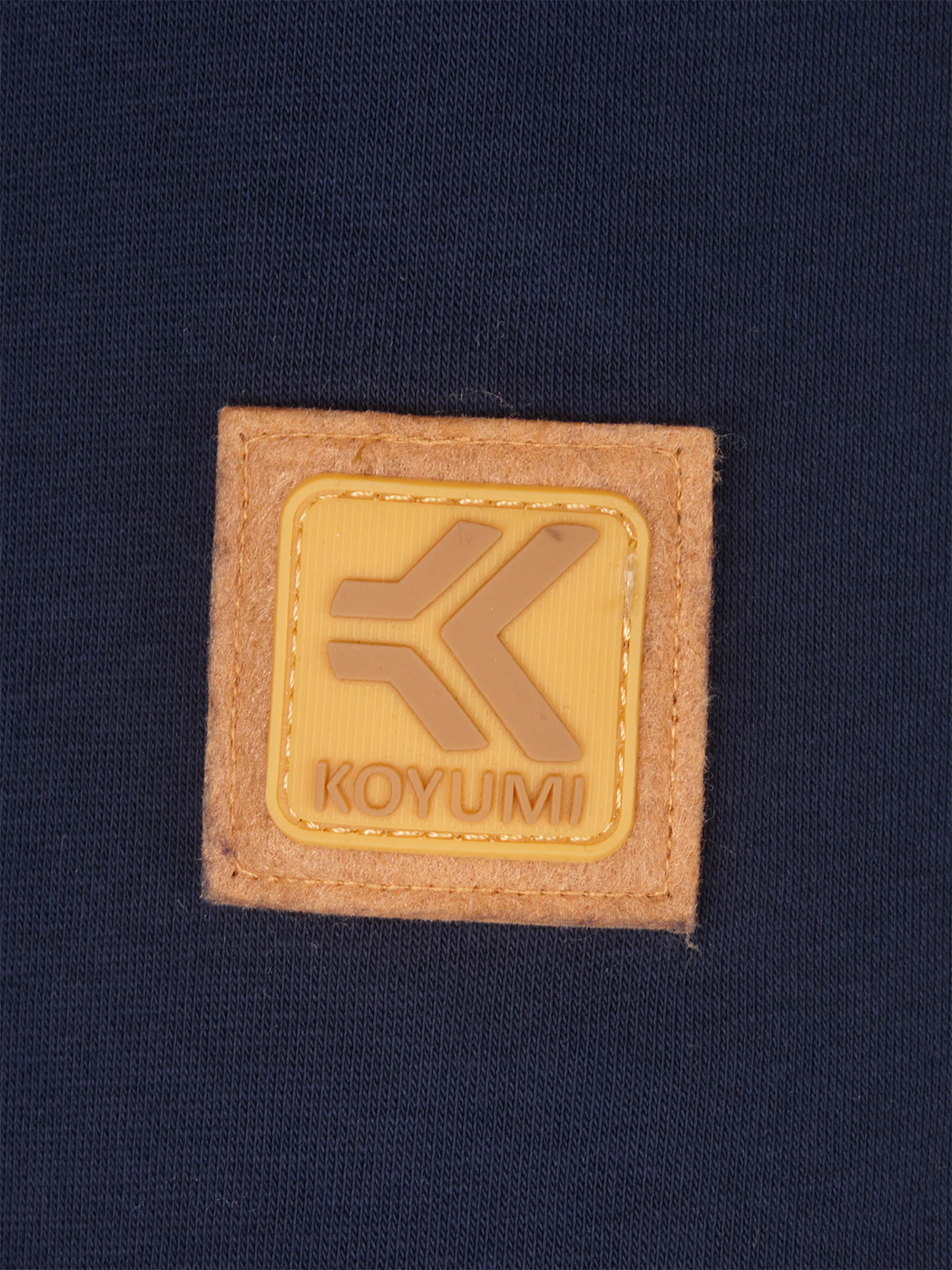 Koyumi Sweatshirt 'Break Your Neck' in Blue