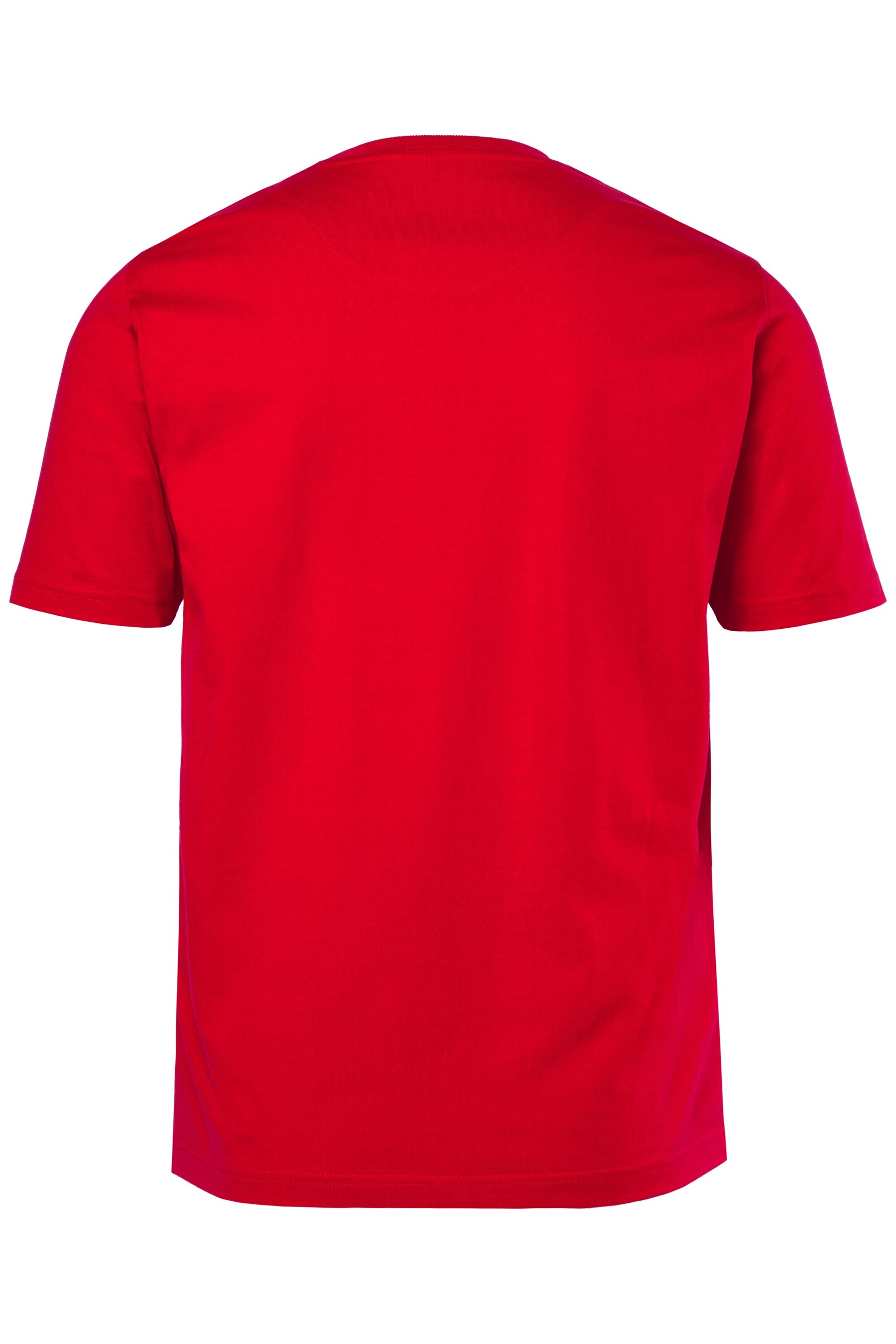 Men Plus Shirt in Red