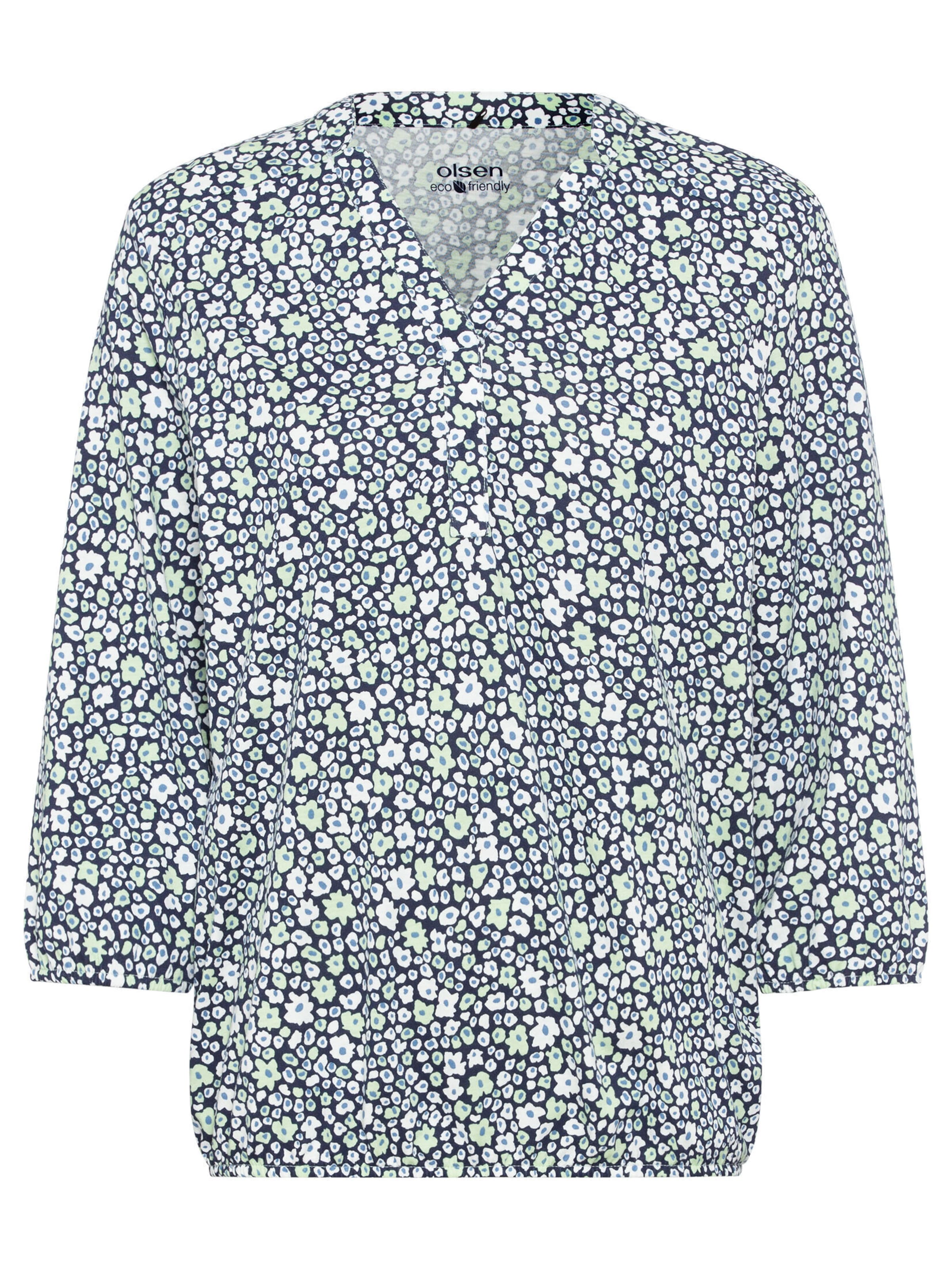 T-shirt 'Clara' Olsen en bleu : devant