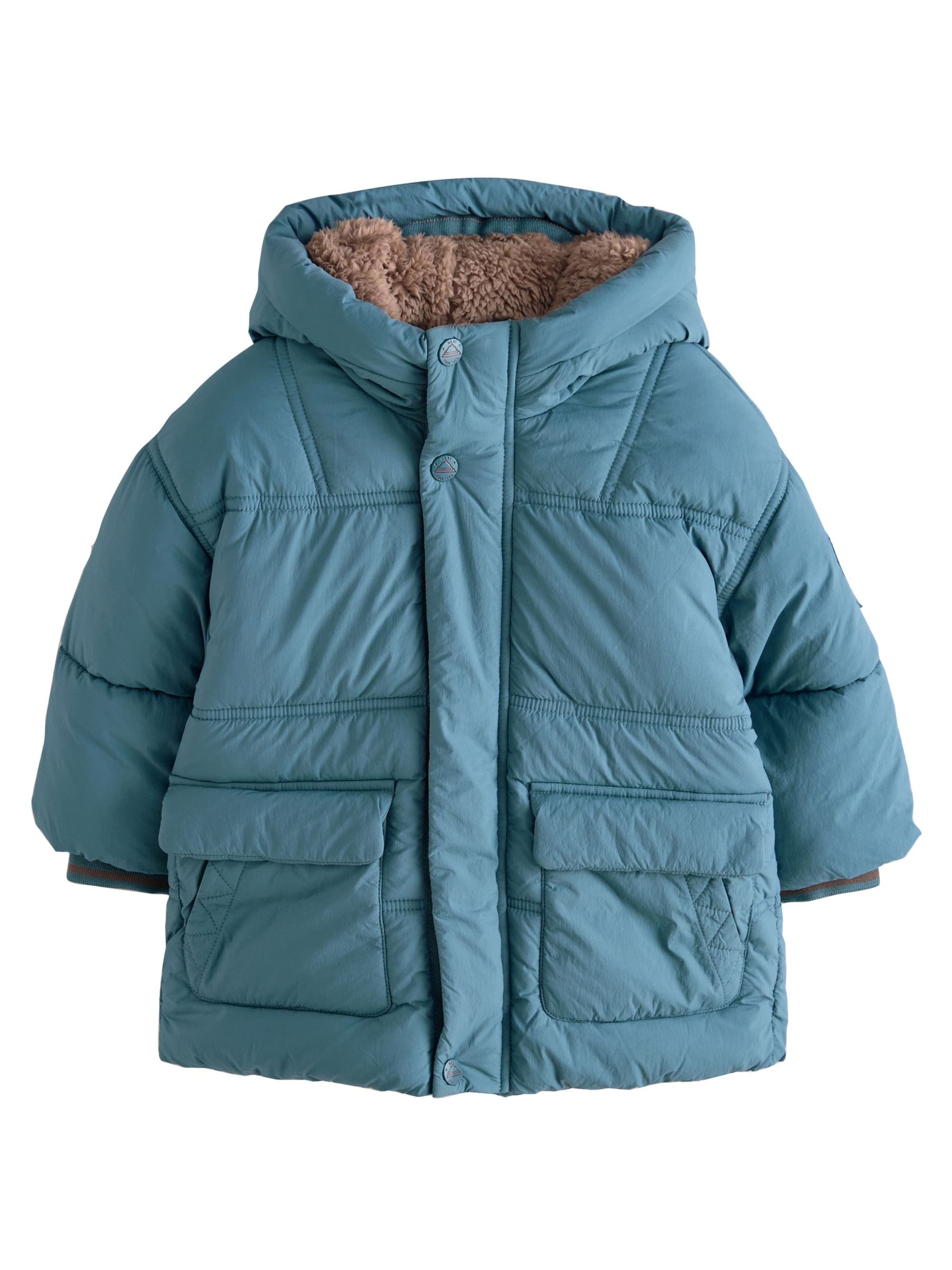 Next Kabát - Modrá: predná strana