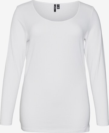 T-shirt 'Paxi' Vero Moda Curve en blanc : devant