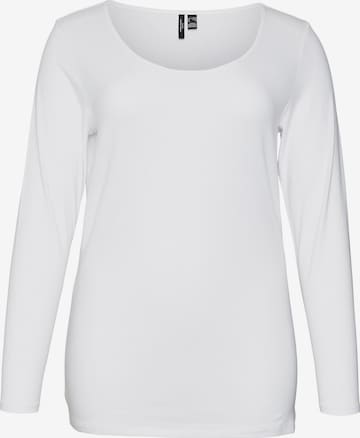 Vero Moda Curve Shirt 'Paxi' in White: front