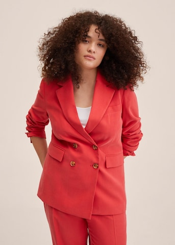 Blazer 'Tempo' MANGO en rouge