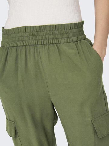 ONLY Tapered Cargobroek 'Aris' in Groen