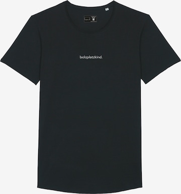 Bolzplatzkind Shirt in Black: front