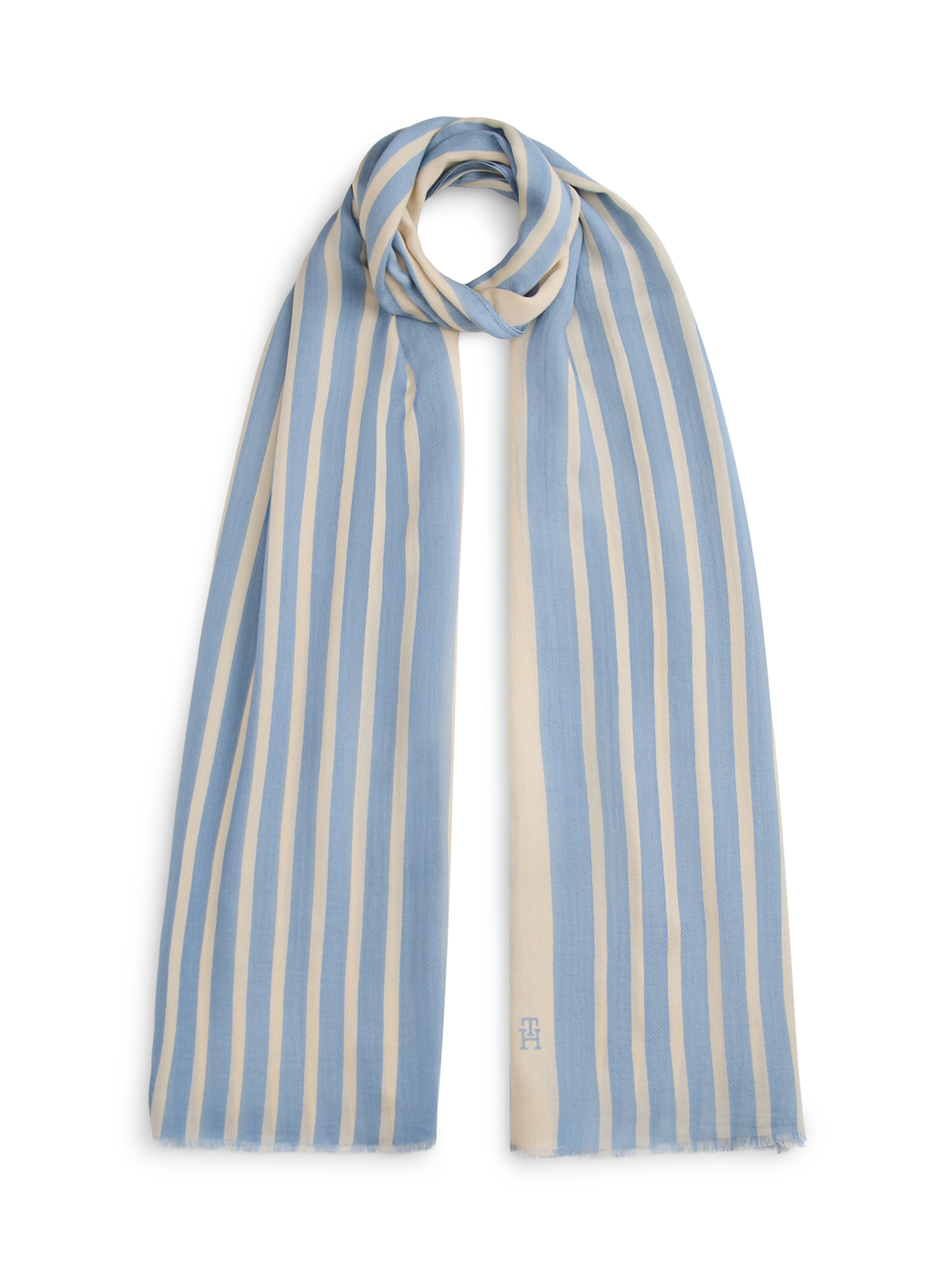 TOMMY HILFIGER Κασκόλ σε μπλε: μπροστά