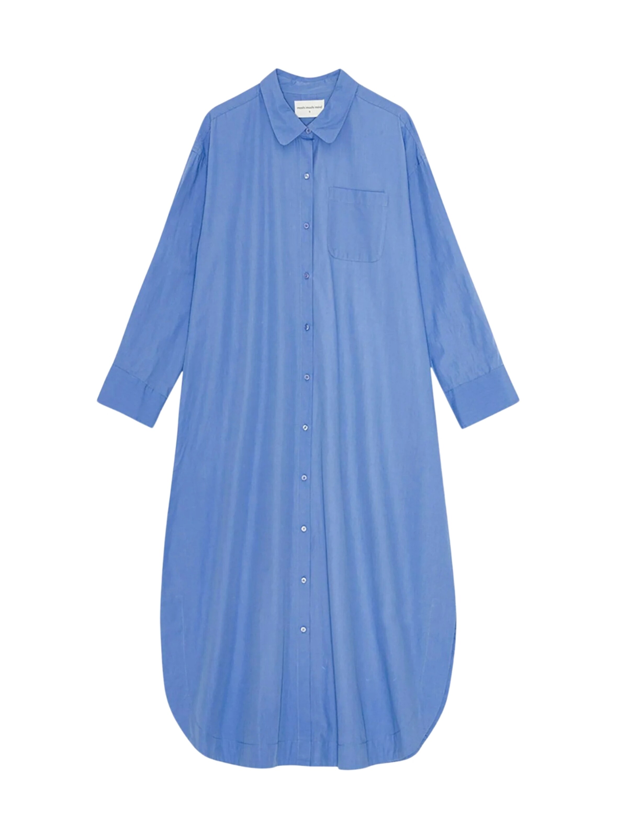 moshi moshi mind Robe-chemise 'Ava' en bleu clair, Vue avec produit
