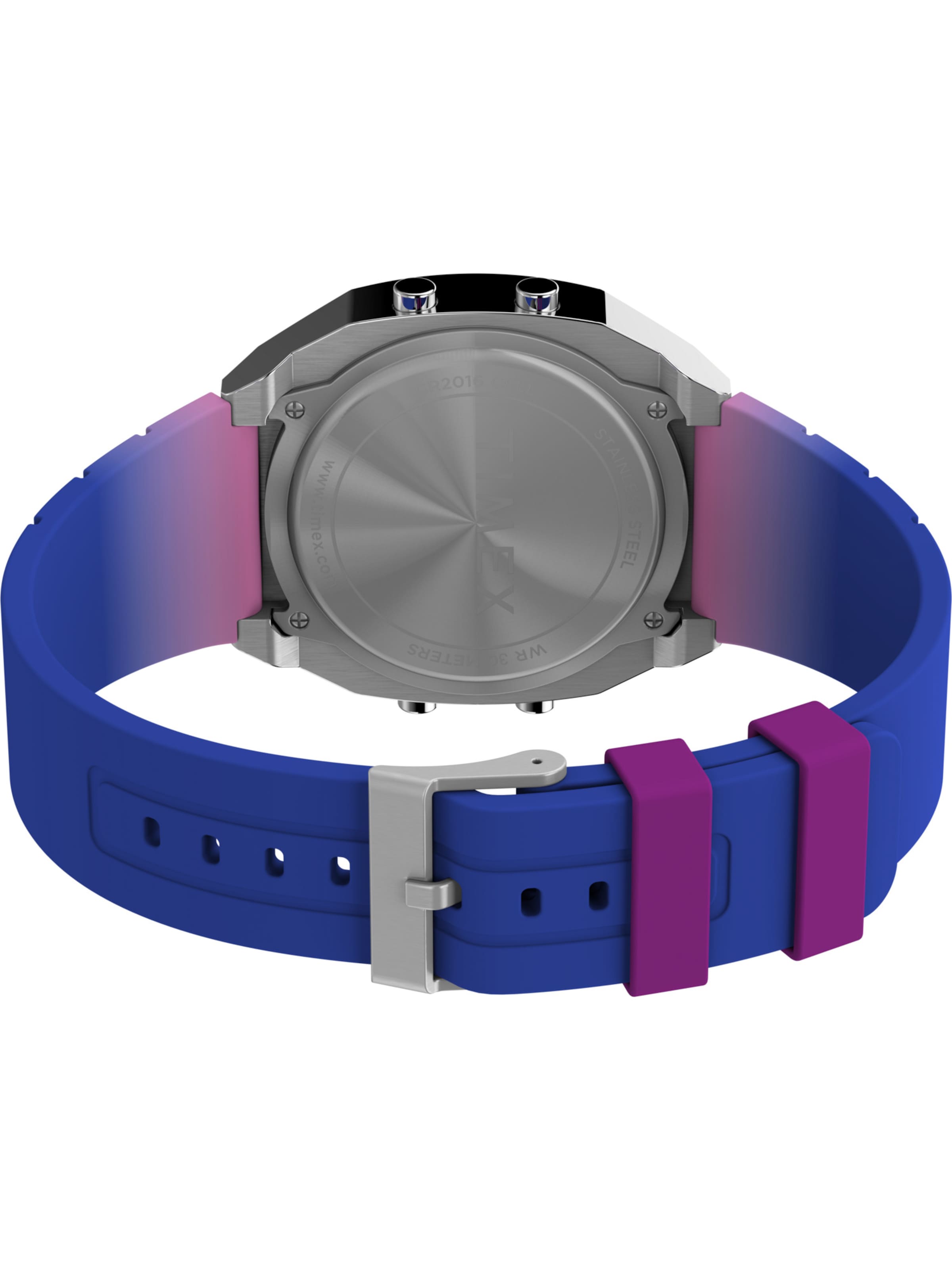 TIMEX Digital Watch 'Lab T80' in Purple