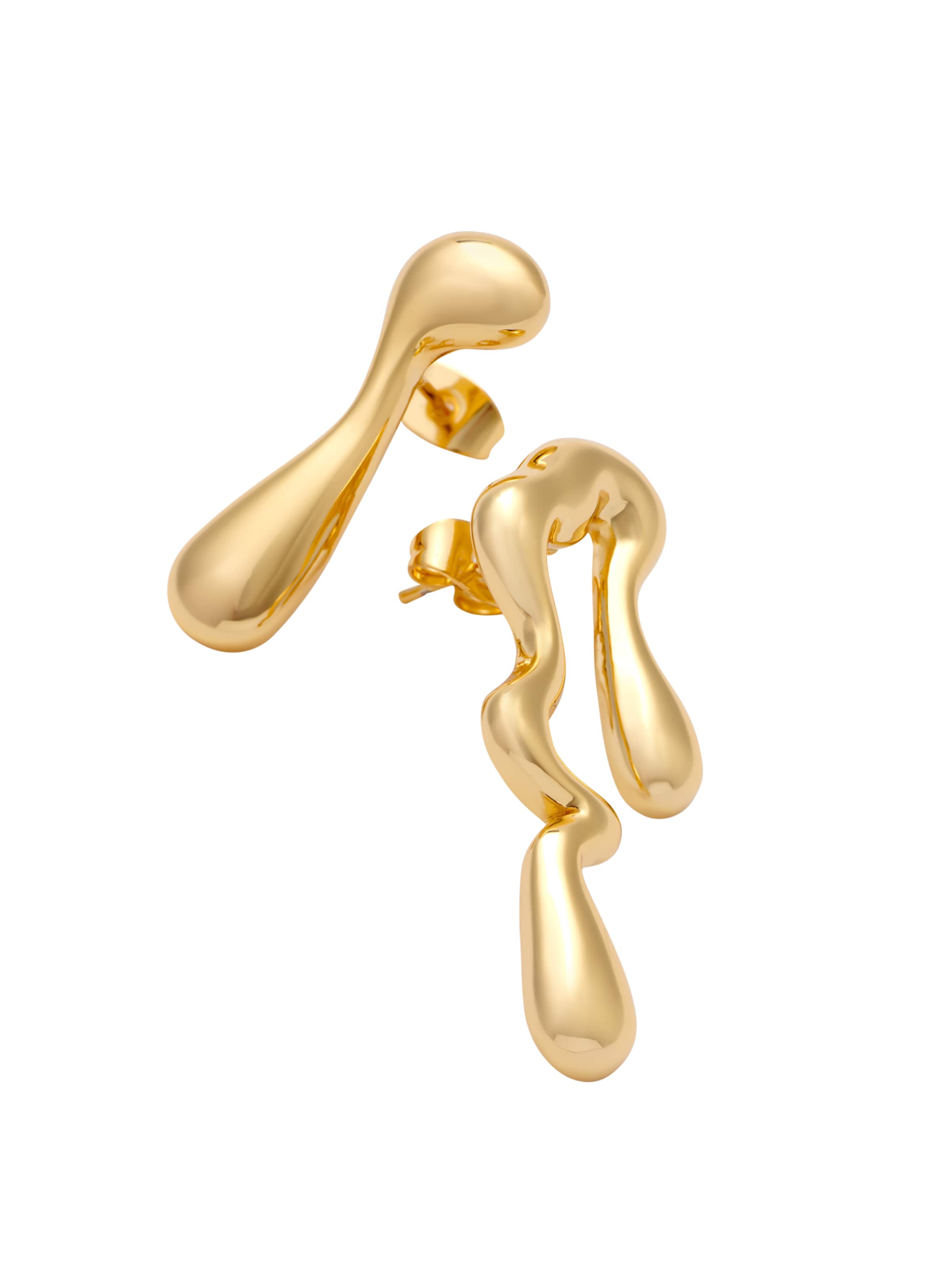 EDITED Σκουλαρίκια 'Rhea' σε χρυσό