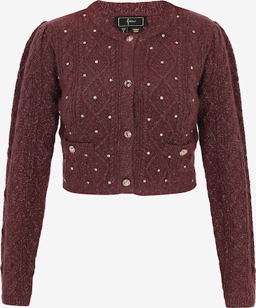 Cardigan 'Fashion Look' faina en rouge : devant