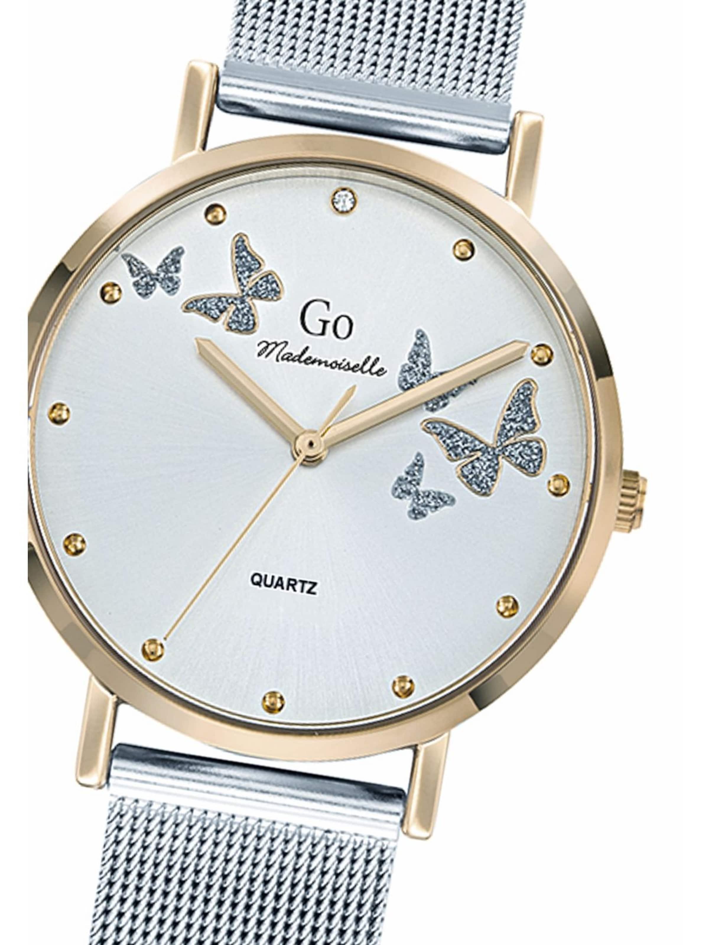 GO GirlOnly - Reloj analógico en oro