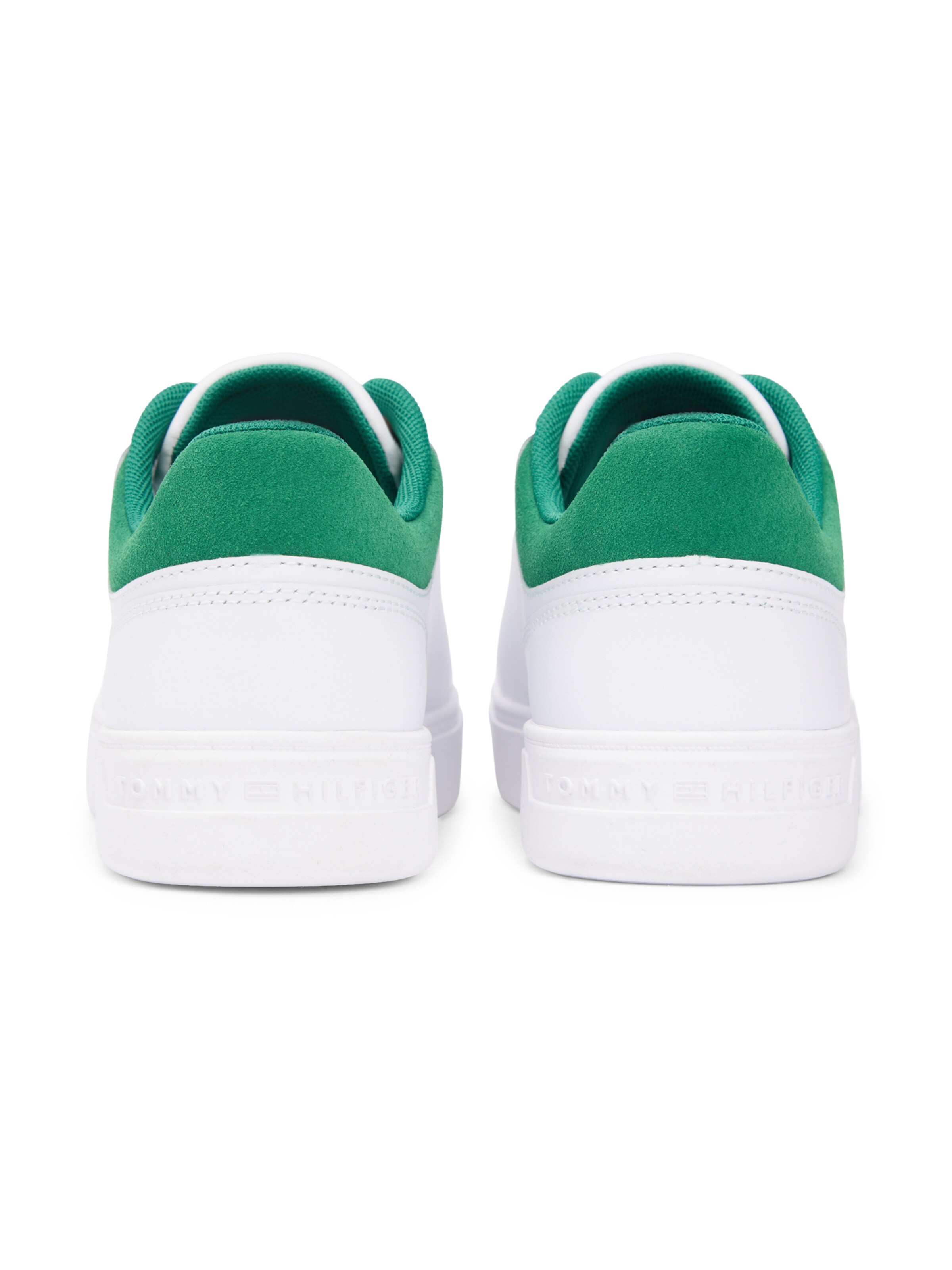 Sneaker low de la TOMMY HILFIGER pe alb