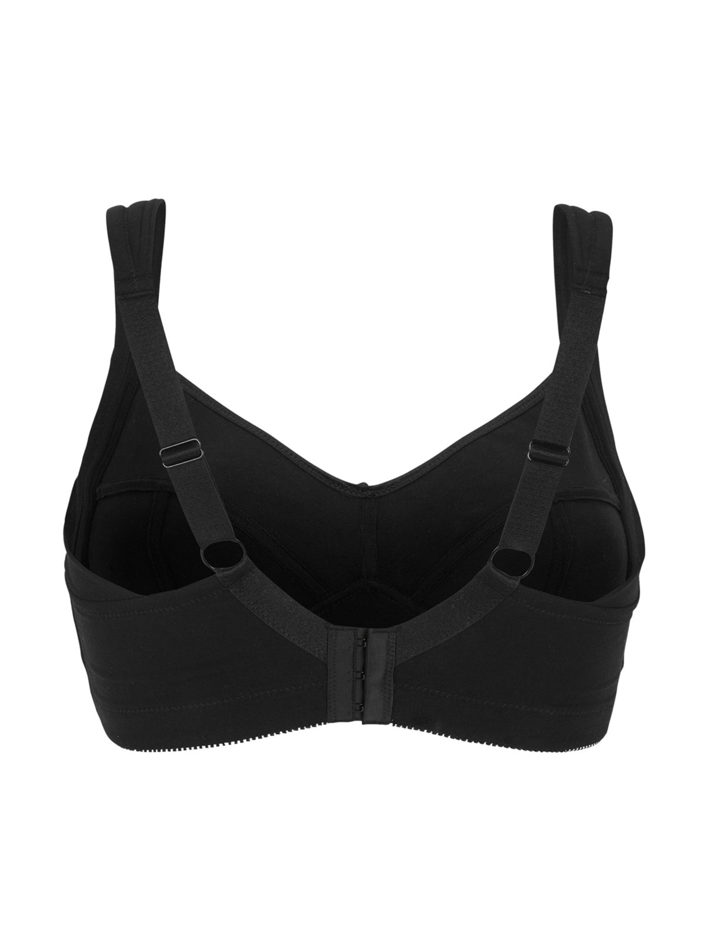 Cellbes of Sweden T-shirt BH 'Anne' in Zwart