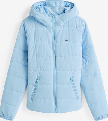 Tommy Jeans Демисезонная куртка в Синий: спереди