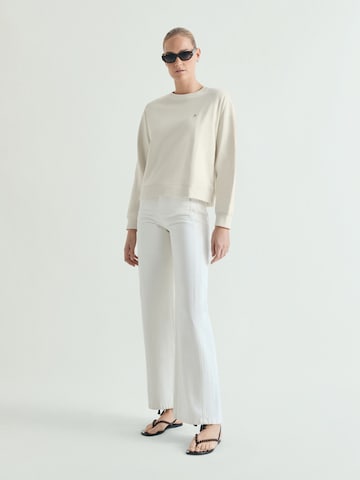 Scalpers Sweatshirt in Wit: voorkant