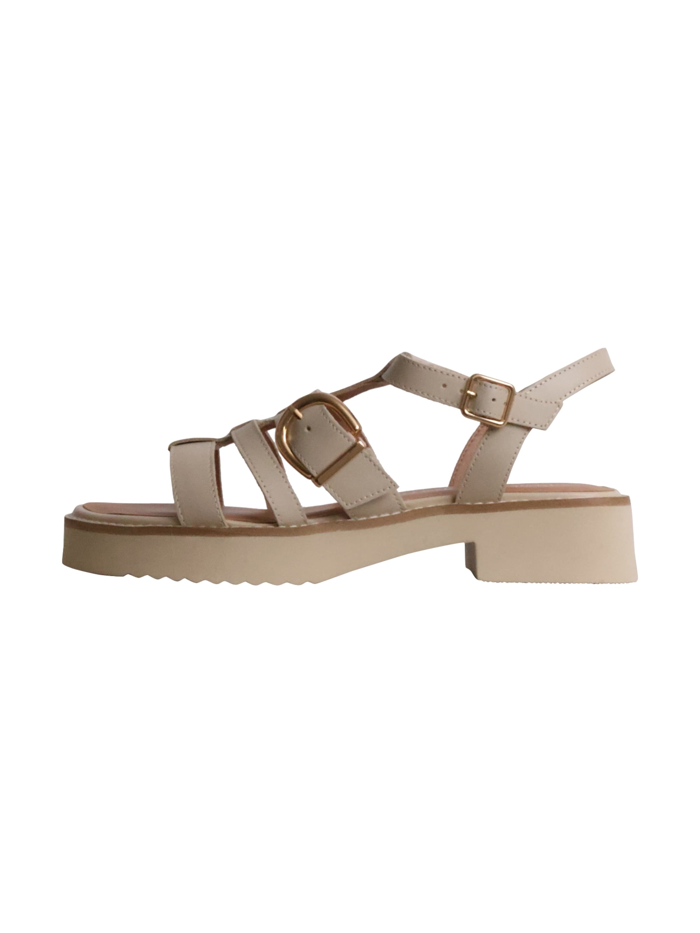 Emilie Karston Sandale‌‌‌‌‌‌‌‌ in Beige: Vorderseite