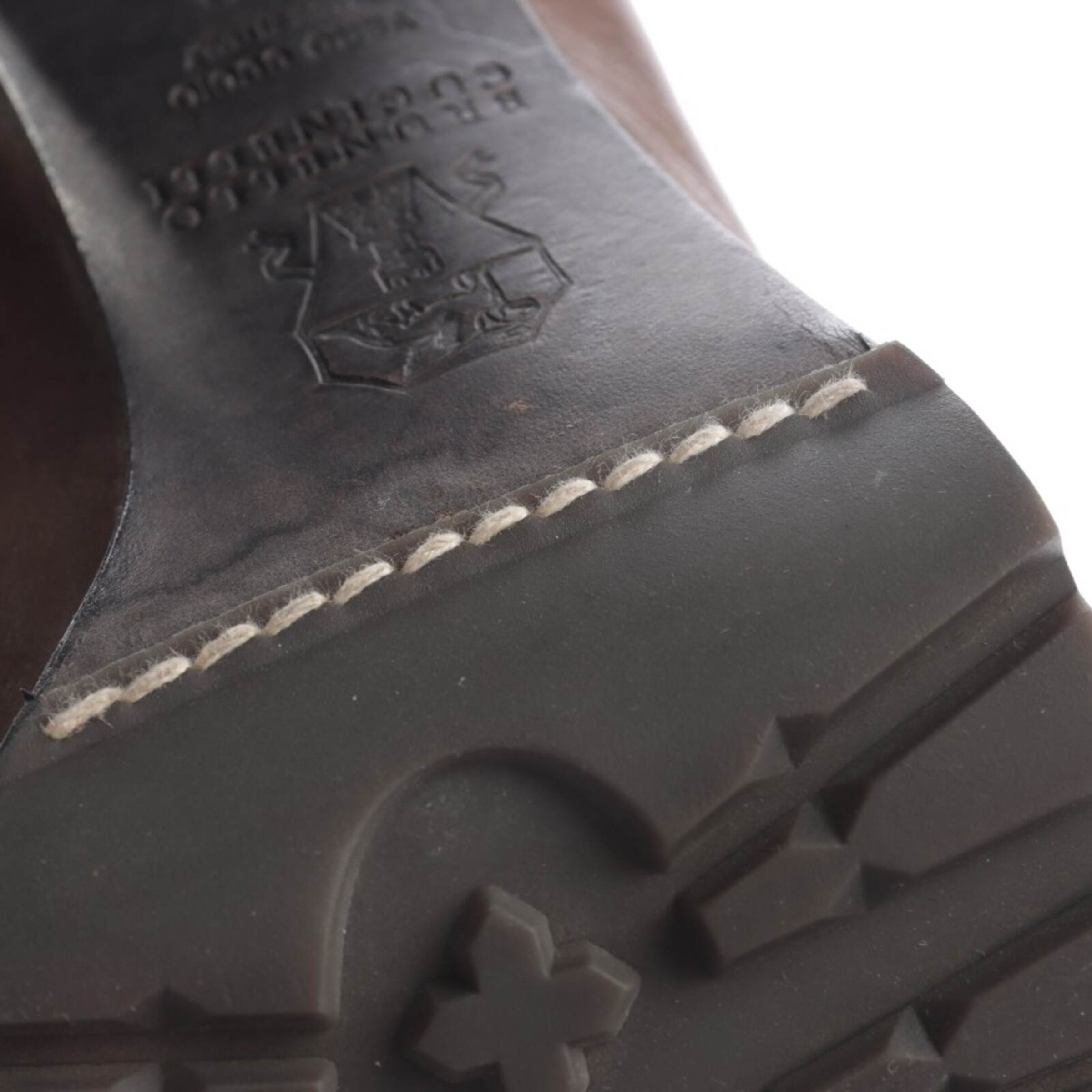 Brunello Cucinelli Stiefeletten 39 in Braun