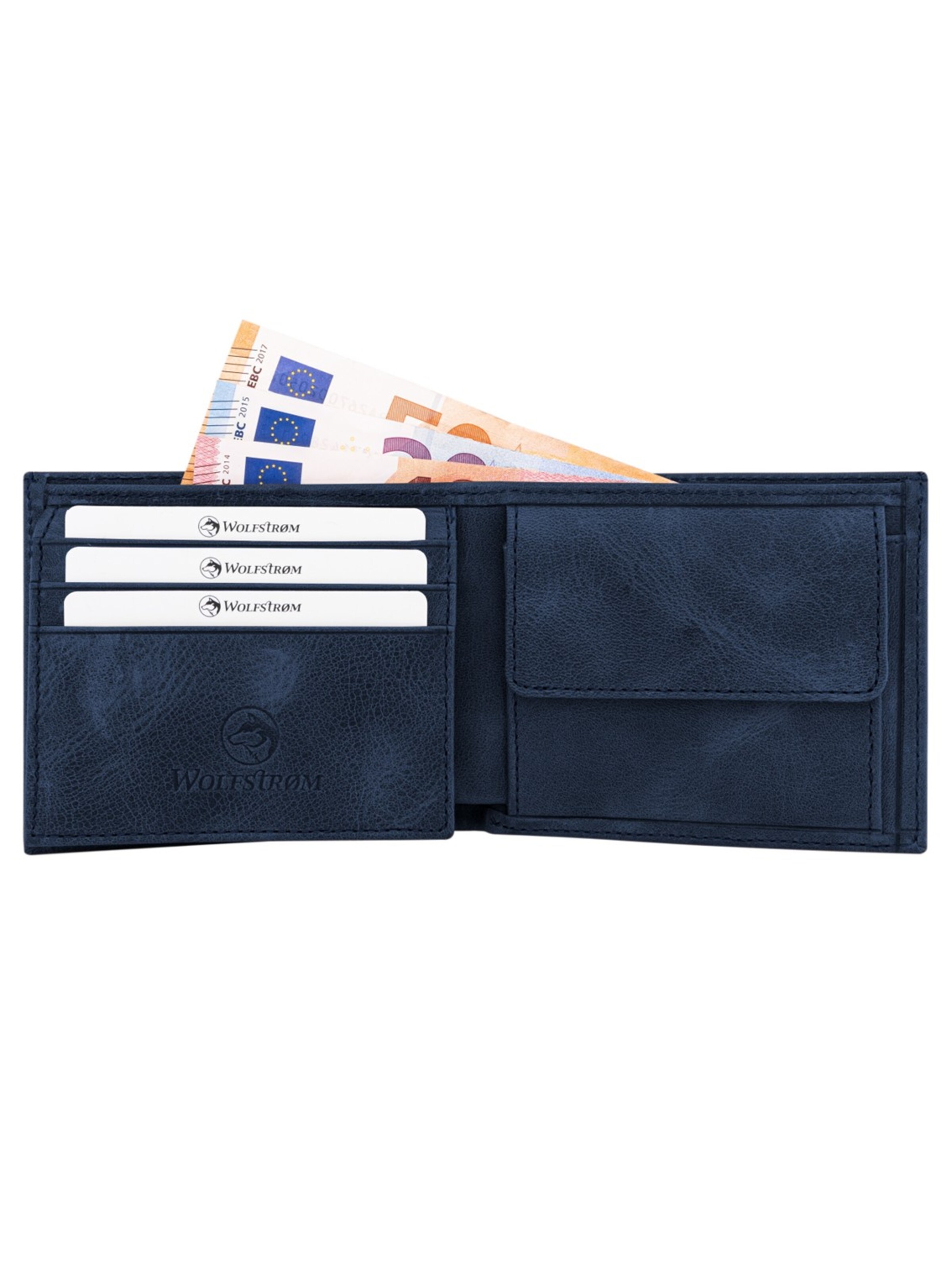 Wolfstrøm Wallet in Blue