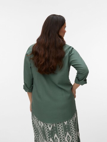 Vero Moda Curve Bluse 'VMCMymilo' in Grün