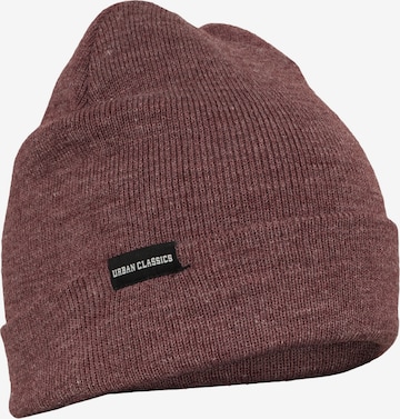 Urban Classics Beanie in Red: front