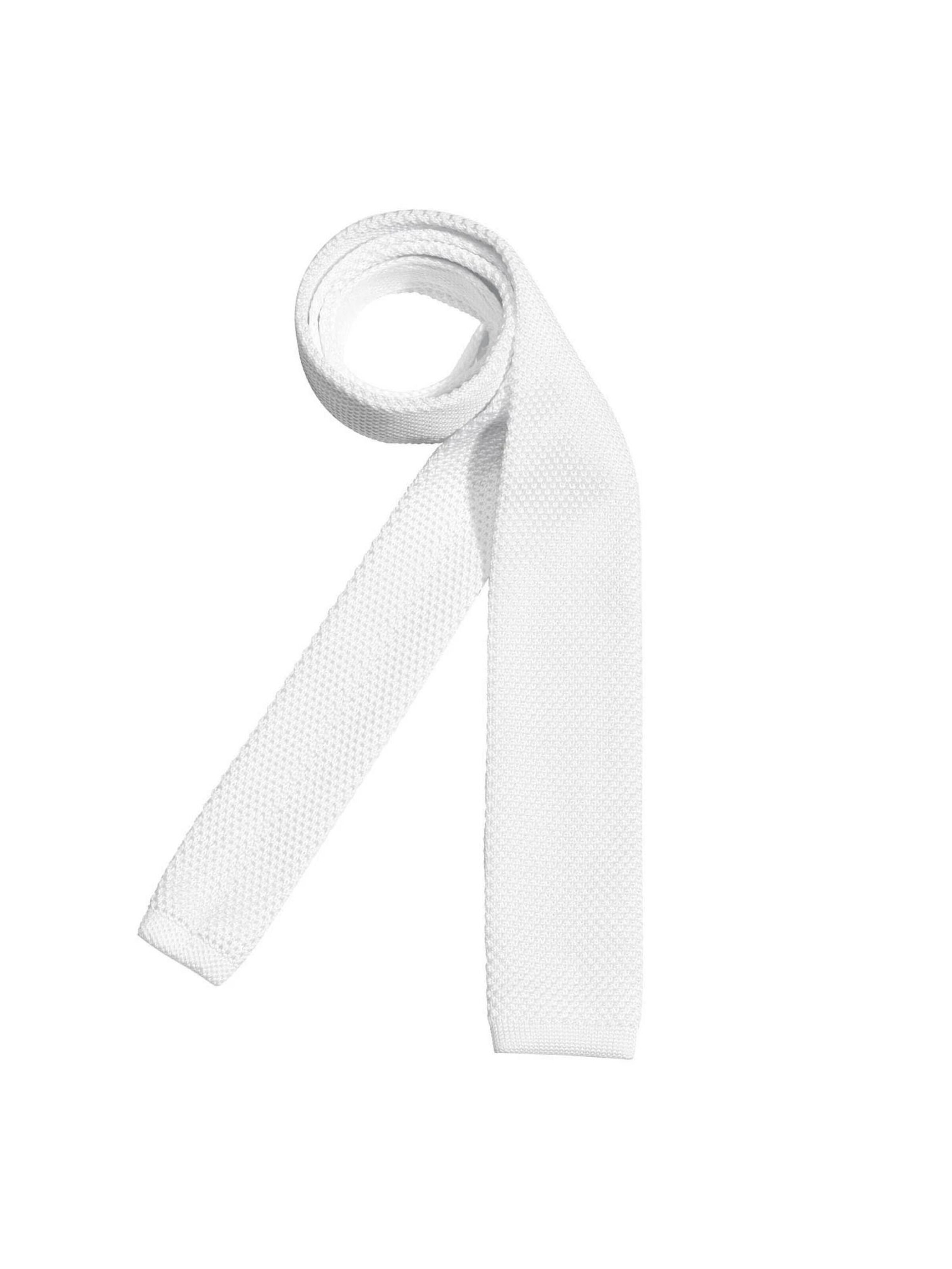 DonDon Tie in White