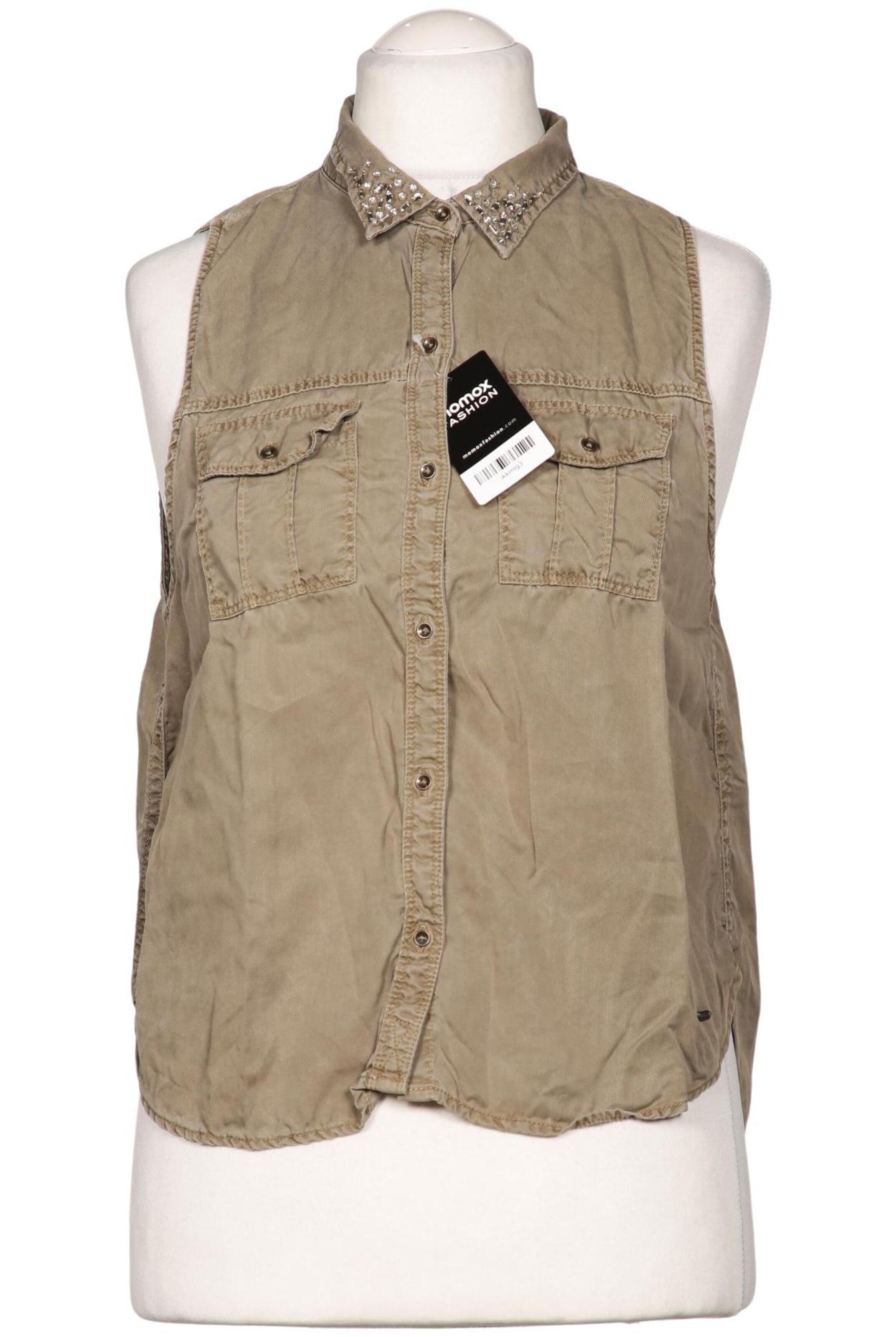 HOLLISTER Blouse & Tunic in M in Beige: front