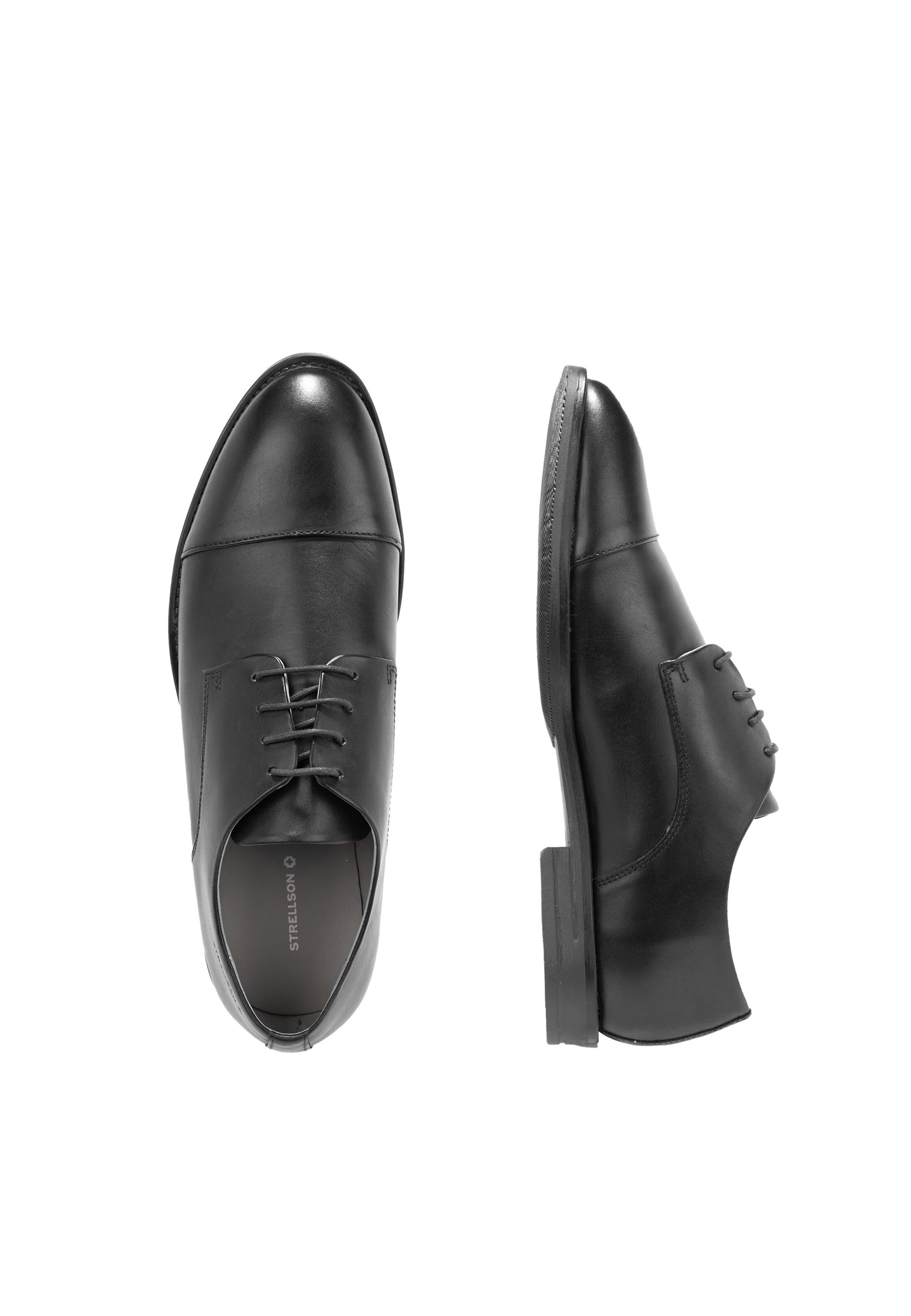 STRELLSON Schnürschuh in Schwarz