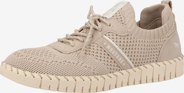 MUSTANG Sneaker in Beige: predná strana