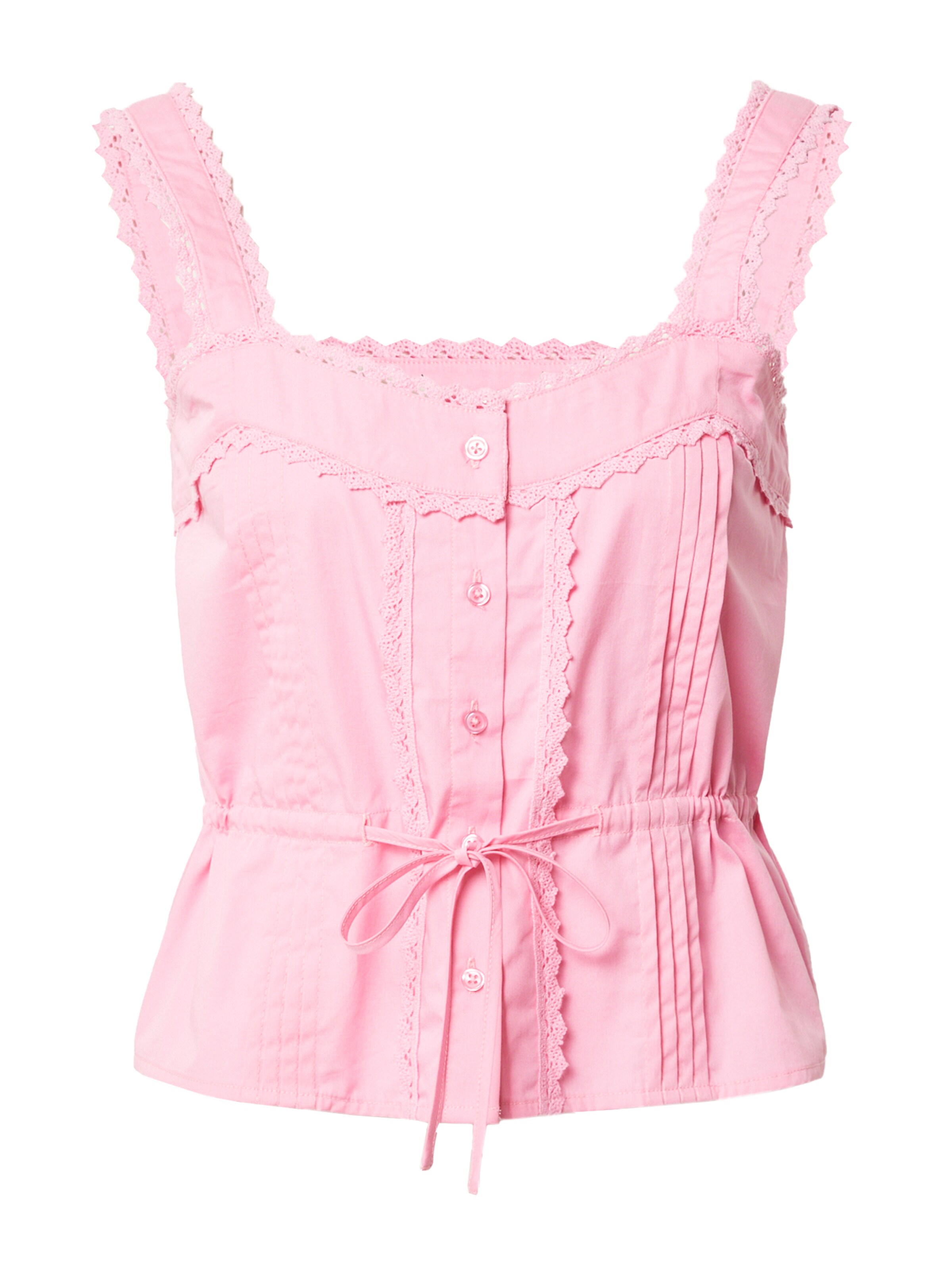 EDITED Топ 'Taren' в Ярко-розовый: спереди