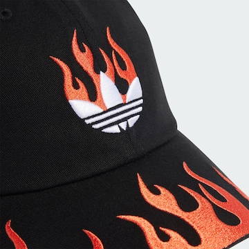 ADIDAS ORIGINALS Cap 'Flames Dad' in Black