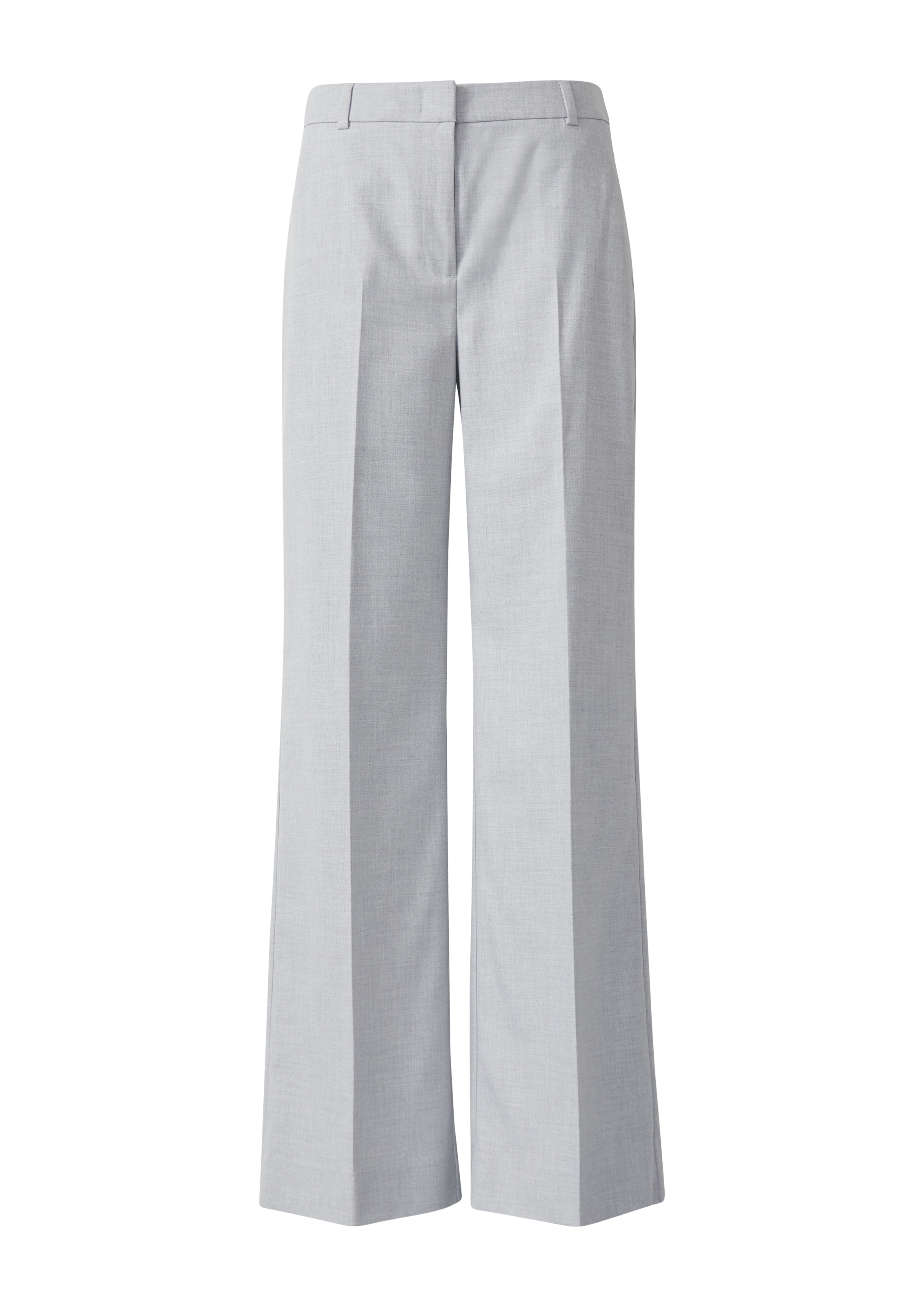 COMMA Regular Pants in Grey: front