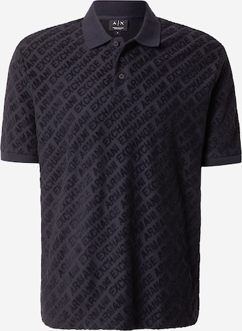 mėlyna ARMANI EXCHANGE Marškinėliai: priekis
