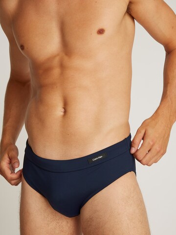Calvin Klein Swimwear - Bermudas en azul