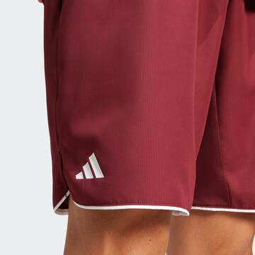 ADIDAS PERFORMANCE Regular Sportbroek 'Club' in Rood