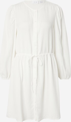 Robe-chemise 'PRICIL' VILA en blanc : devant